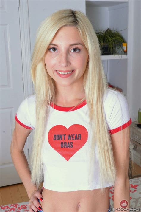 This 18-year-old college spinner plays a cute game with her long <b>blonde</b> braids. . Porn blonde teens